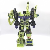 变形玩具MT金刚大力神组合体挖地虎六合一绿色霸天虎拆盒配件现货