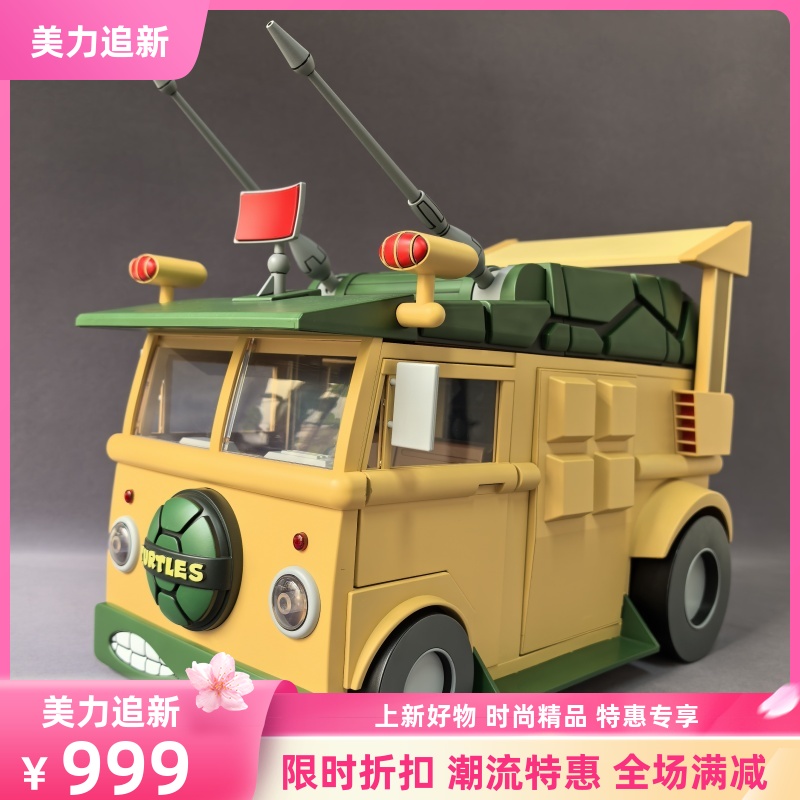 NECA忍者神龟车手办模型