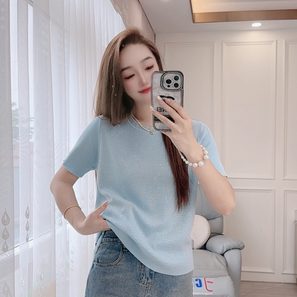 针织套头公主风宽松型