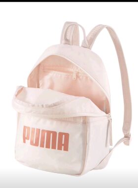 板正体育Puma/彪马 女子儿童时尚休闲LOGO双肩包书包076944-02