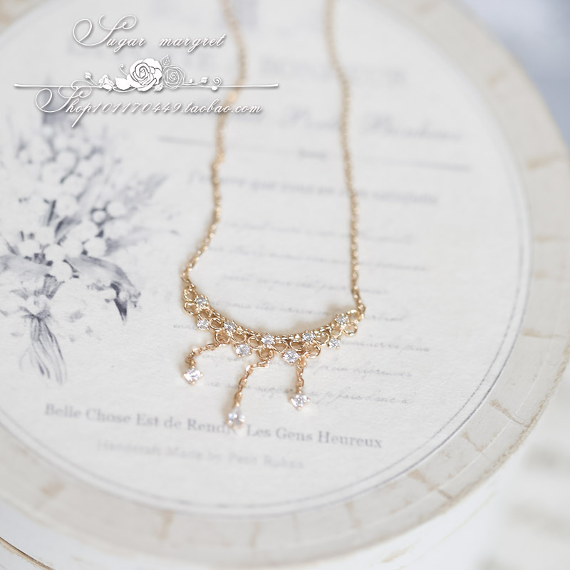 精美项链925纯银轻奢十字链女