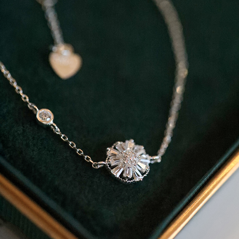 dhiver冬至序曲闪耀白雪花锆石