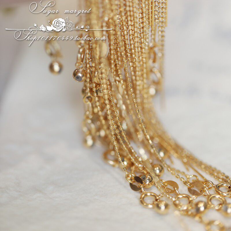 hauts encouleurs星辉斑斓 意大利工艺多切面爆闪珠珠925纯银裸链