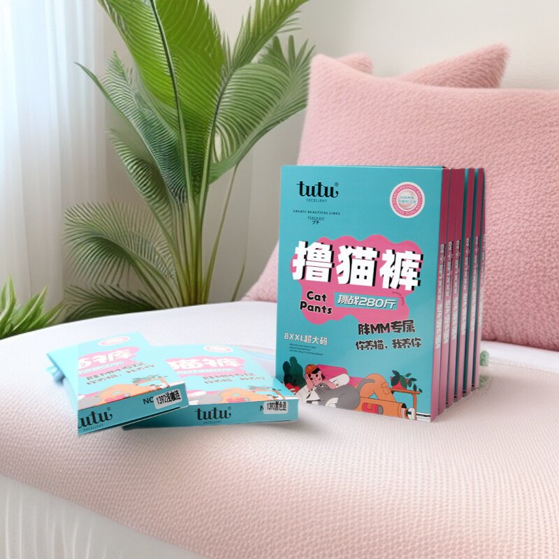 你养猫,我养你！TUTU撸猫连裤袜 舒适加大裆春秋丝袜子 160斤好穿