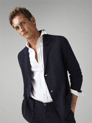 MassimoDutti开衫现货风尚棉织