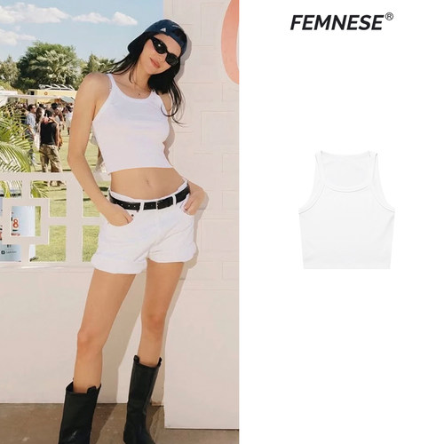 肯豆KendallJenner同款背心女夏