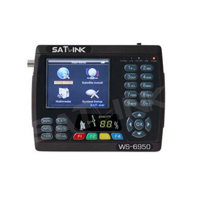 Satlink WS-6950 DVB-S电视寻星仪Satellite Finder测试器调星仪