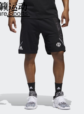 阿迪达斯男裤夏季跑步运动休闲透气五分短裤DZ0597-HE6373-HG4420