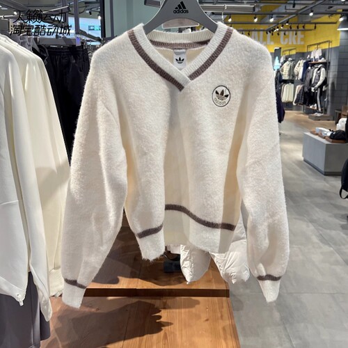 Adidas/阿迪达斯三叶草女套头衫