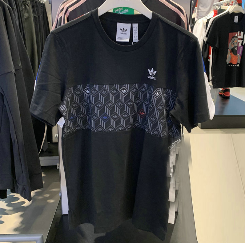 三叶草男夏季新款运动短袖T恤