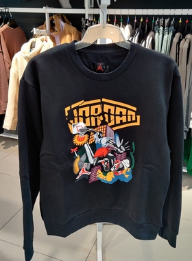 Jordan耐克男女同款情侣圆领运动套头卫衣DC9616-HF1118-1115