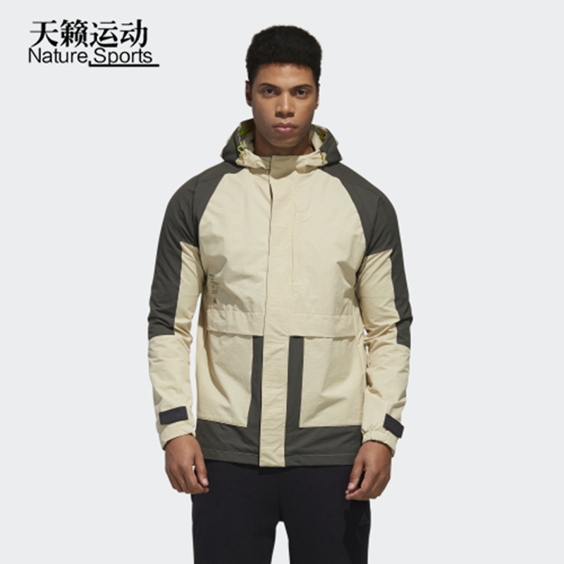 秋工装夹克连帽运动外套