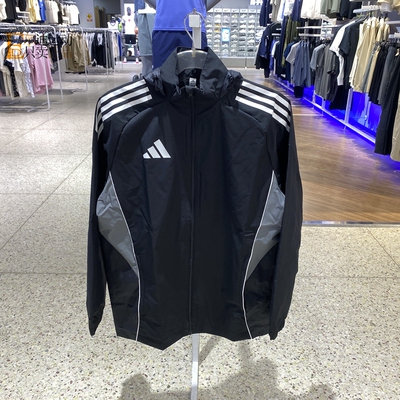 阿迪达斯男运动夹克外套