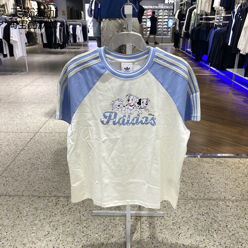 Adidas/阿迪达斯女圆领短袖T恤