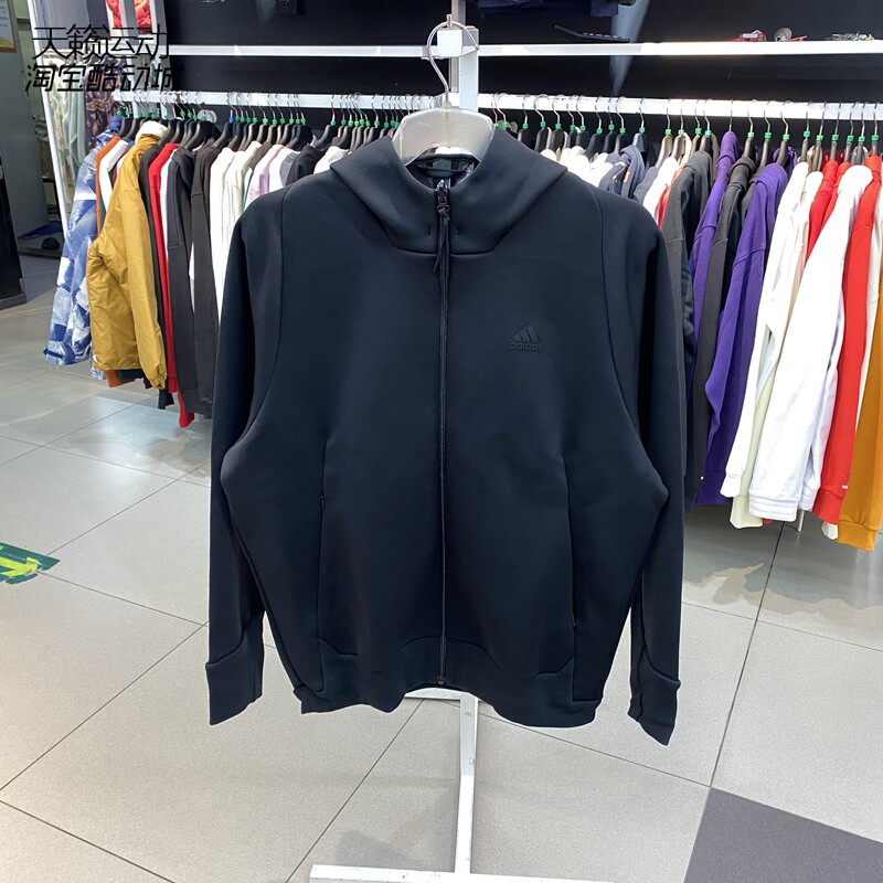 Adidas/阿迪达斯男连帽夹克