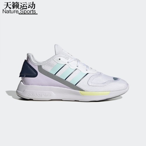 阿迪达斯缓震轻便透气运动休闲鞋