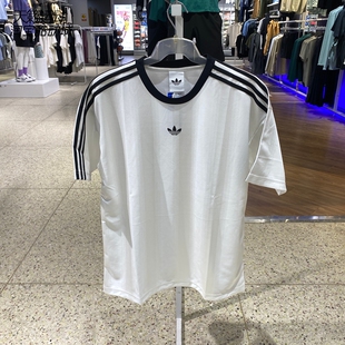 阿迪达斯三叶草男2026新款休闲运动圆领短袖T恤KD5829-5830-5834