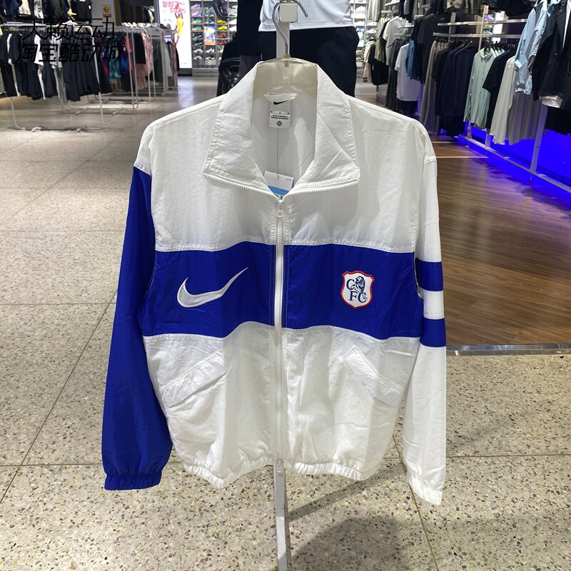 Nike/耐克男足球立领外套