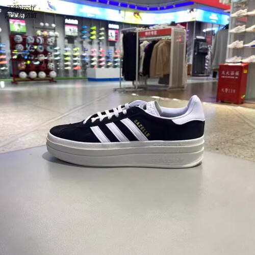 阿迪达斯三叶草女鞋厚底休闲鞋