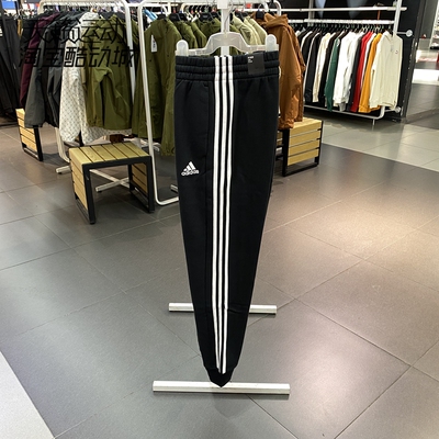 阿迪达斯男保暖卫裤运动休闲长裤