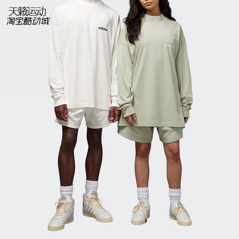 阿迪达斯正三叶草男女长袖T恤