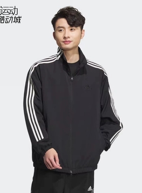 Adidas/阿迪达斯男女新款运动休闲立领夹克外套JI6646-6647-6648