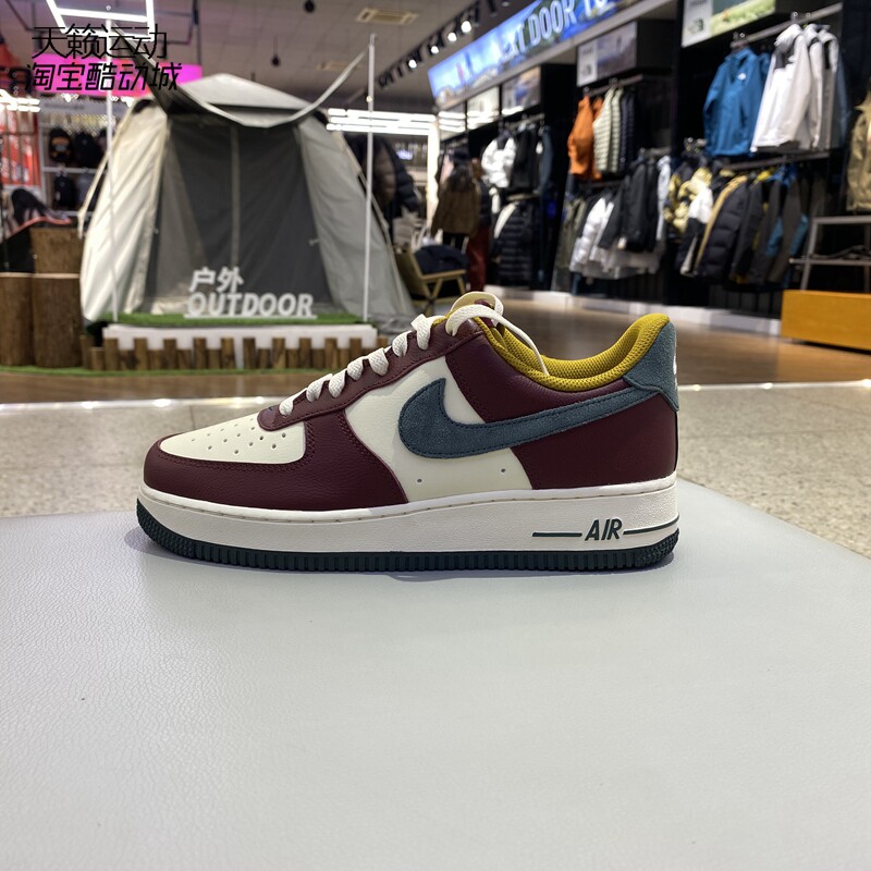 Nike/耐克男鞋新款低帮空军一号运动休闲板鞋HQ3612-113