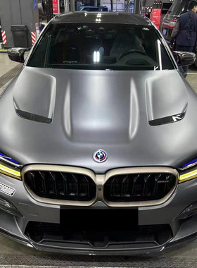 20-23年宝马5系G38 G30柠檬黄勺子灯红色蓝色七彩变色LED日行灯