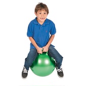 直径55cm大号加厚手柄球跳跳球蹦蹦球儿童充气玩具球弹跳球健身