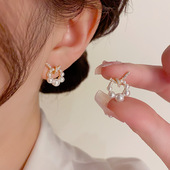 pearls trending hoop for luxury vintage earrings women gift