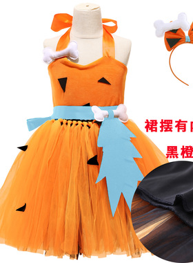 Halloween Baby Girls Party Dress Cosplay Costume Kids Tutu