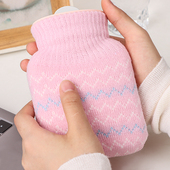 小号硅胶热水袋热敷暖肚子注水暖水袋迷你随身暖手宝便携式 汤婆子