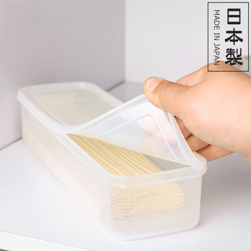 日本进口筷子意面厨房冷藏保鲜盒图片