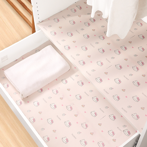 三丽鸥儿童衣柜专用垫纸抽屉垫