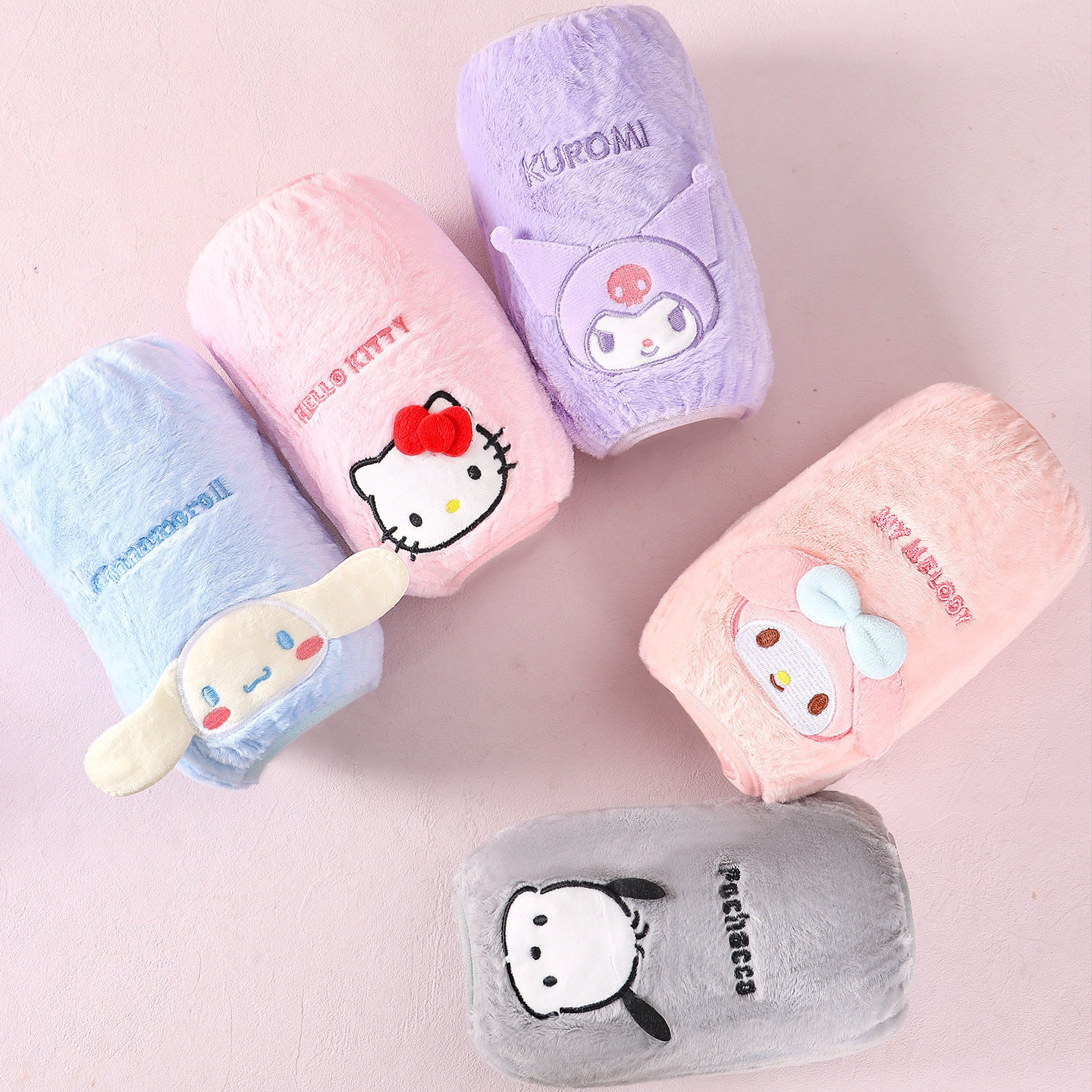 三丽鸥儿童专用护袖套女男孩小学生2026新中长款冬防水防油羽绒服