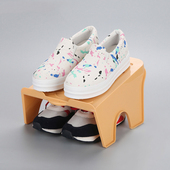 创意上下双层鞋 子收纳架节省空间收纳鞋 架运动鞋 日本正品 高跟鞋 托