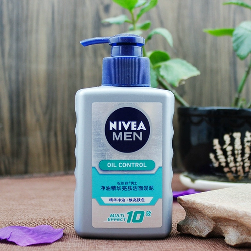 Nivea, обезжиривающее мужское очищающее молочко, эссенция, 150 мл