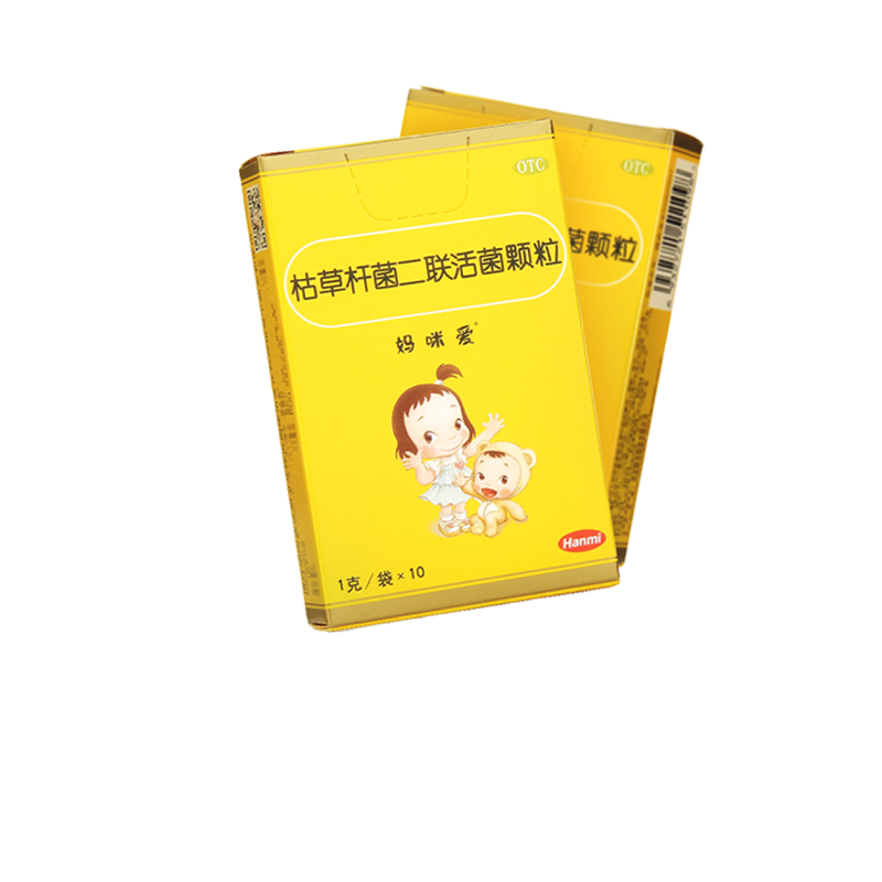 【妈咪爱】枯草杆菌二联活菌颗粒1g*10袋/盒