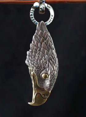 纯银随身多功能户外森林挂坠