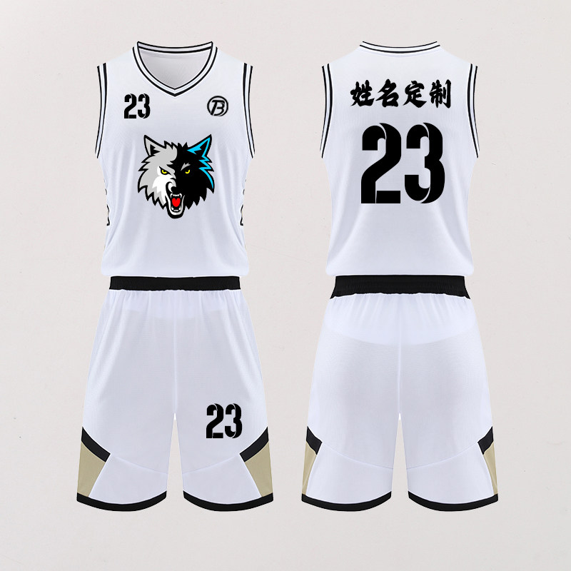美式篮球服套装男球队运动队服学生定制比赛篮球衣背心团购印字号