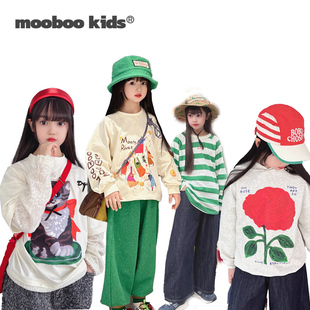 墨宝童装 MoobooKids_早春bi备原创插画各种T恤