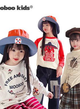 MoobooKids_秋冬好物内搭百搭印花长袖T恤早秋上衣小童中大童