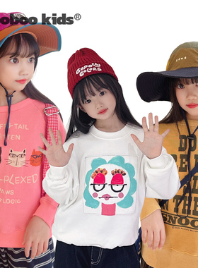 MoobooKids_本期好物推荐修身打底卫衣女童早秋内搭百搭卫衣