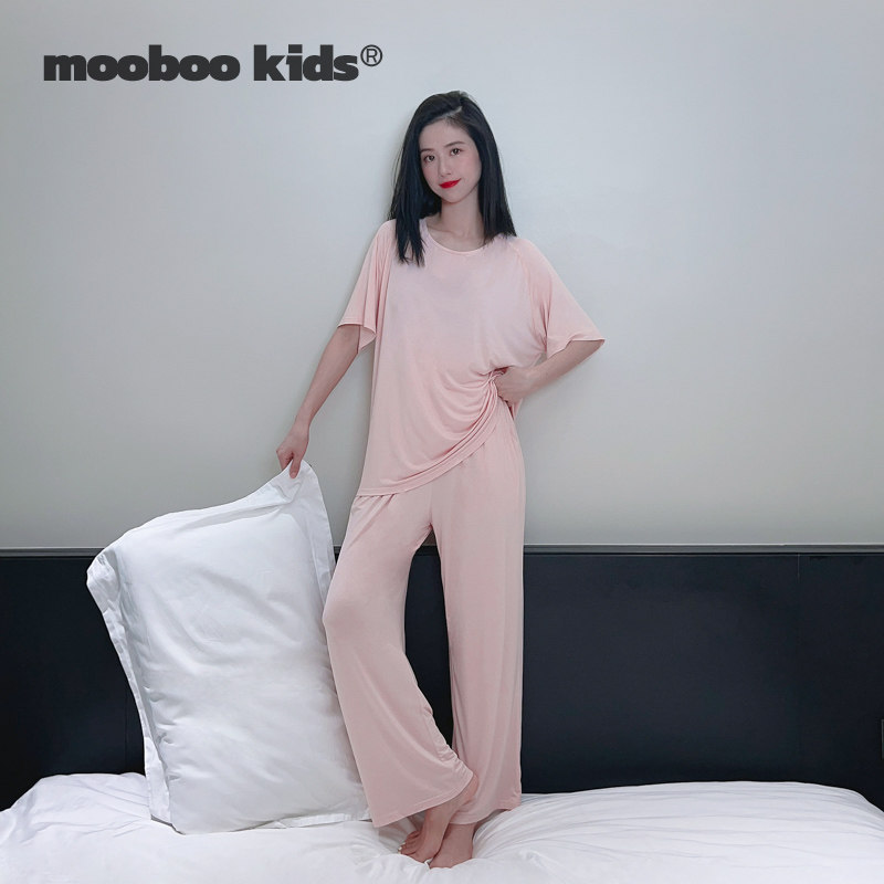 MOBAO 아동복_봄 여름 친자 가정복 - 5A 항균 속건 부드럽고 밀랍이며 시원한 가정복 속옷 세트