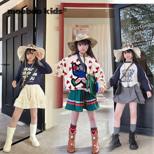 墨宝童装 女童 MoobooKids_本期颜值高百搭王之搭配裙裤 8岁秋季