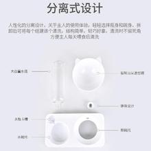 宠物猫碗自动饮水水m狗狗食盆猫粮1