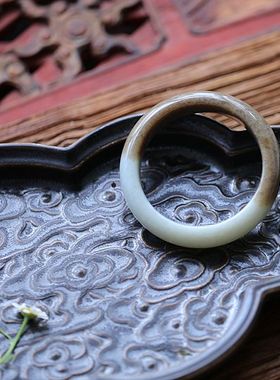 天然且末料手镯和田玉新疆