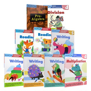 写作 不退不换 公文式 瑕疵专区 阅读 小学生教辅 英文原版 数学代数 Kumon 提高英语写作能力 进口儿童教辅 乘法除法计算 教育