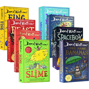 David Walliams 大卫威廉姆斯 章节小说 Slime Megamonster The Beast Of Buckingham Palace The Ice Monster Fing 英文原版进口