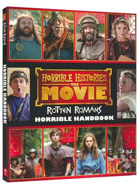 Horrible Histories The Movie Rotten Romans The Handbook 可怕的历史电影版 罗马的衰落官方电影手册 英文原版进口儿童图书